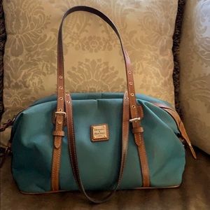 Dooney & Bourne Fall Blue Double Handle Satchel
